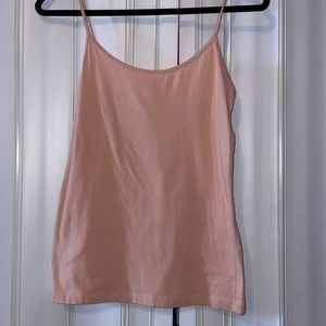 Forever 21 XL Pink Adjustable Strap Cami Tank Top
